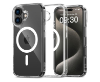 Etui do telefonów TECH-PROTECT Flexair Hybrid Magsafe do iPhone 16 Clear 5906302311460